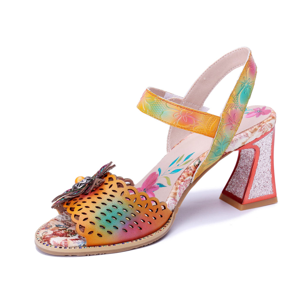 Boho Summer Bloom Sandals