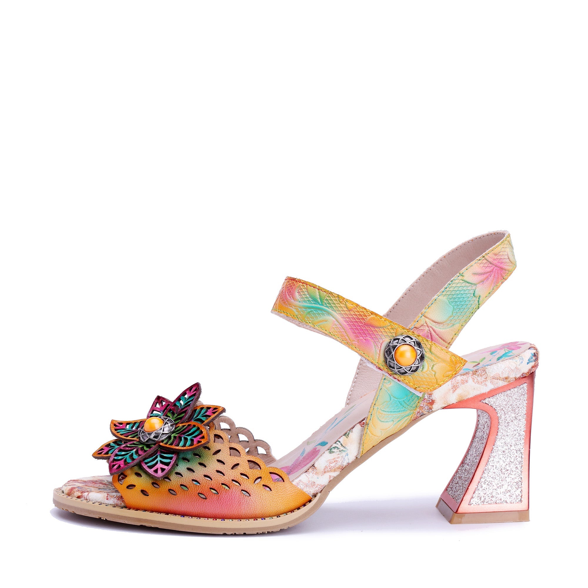 Boho Summer Bloom Sandals