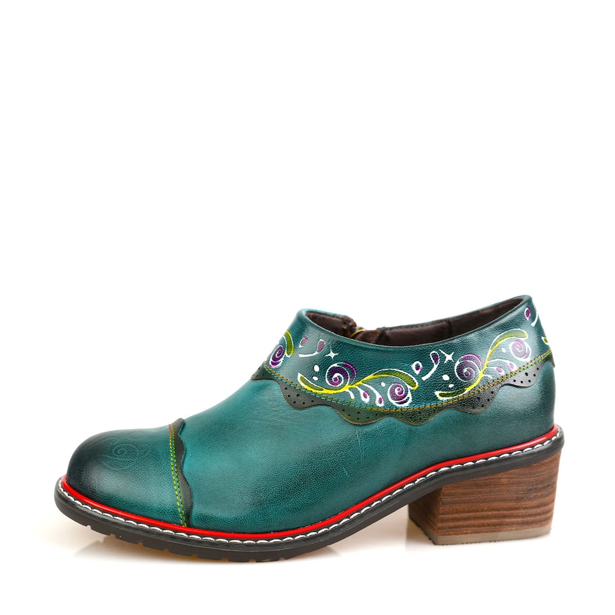 Vintage Handmade Leather Fashion Flat Shoes