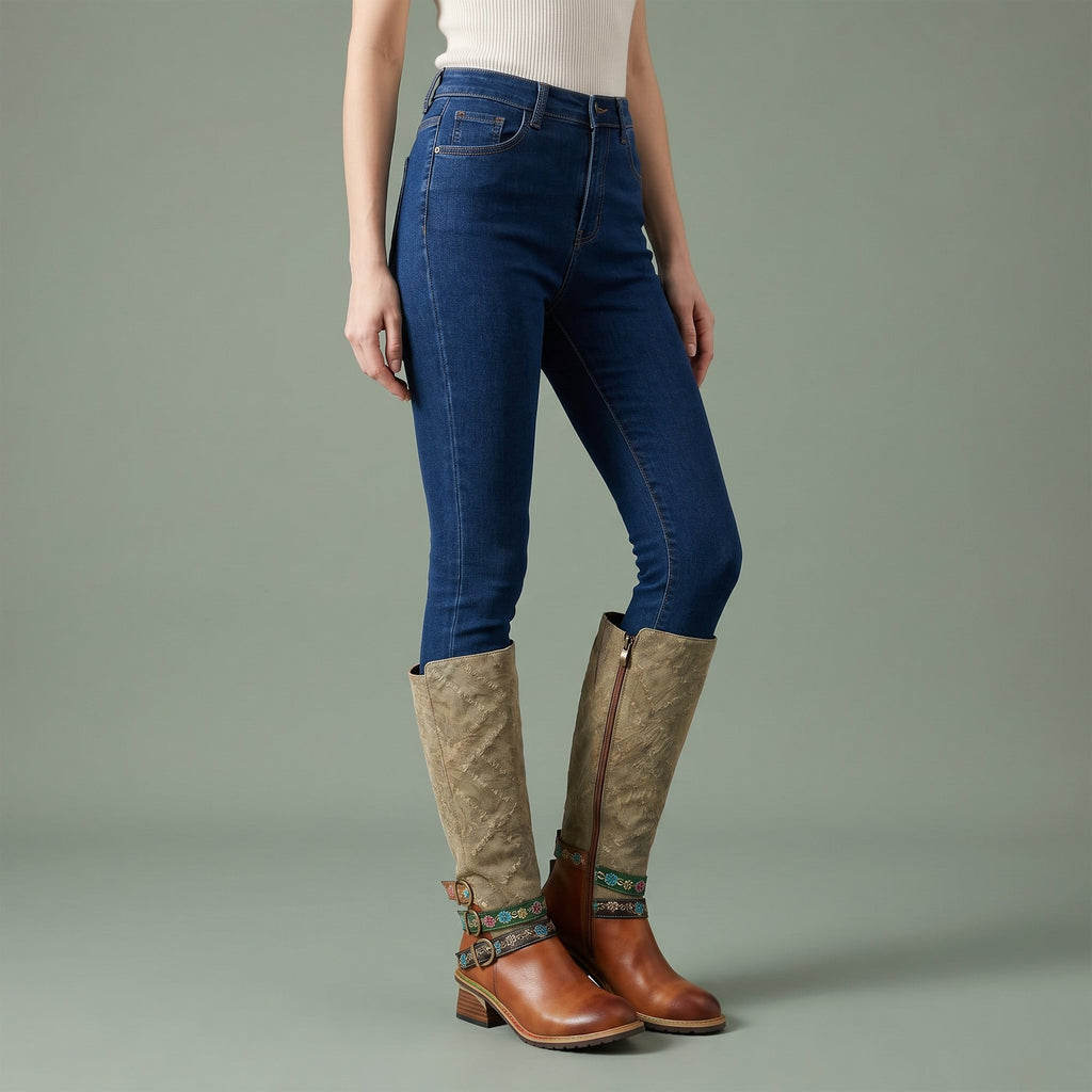 New Leisure Handmade Knee High Boots