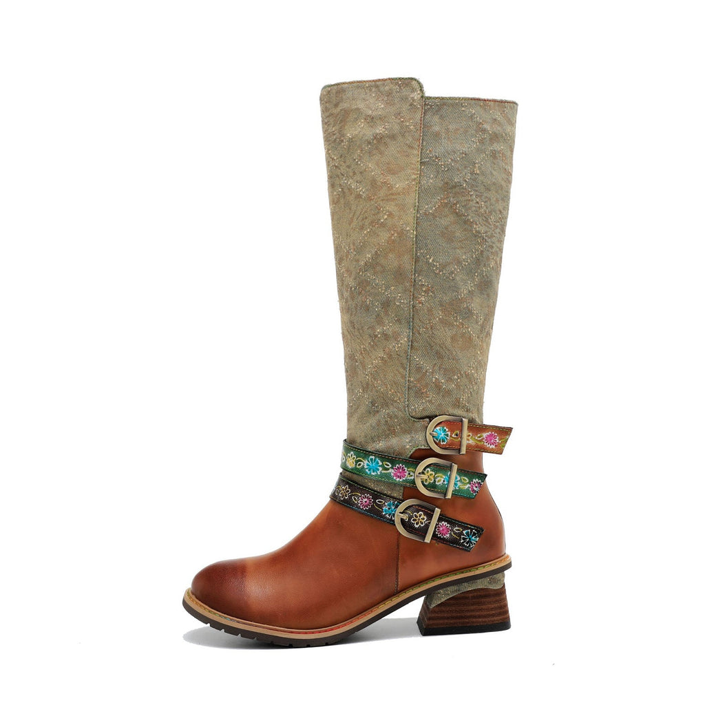 New Leisure Handmade Knee High Boots