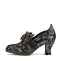 Iridescent Elegance Buckle Pumps