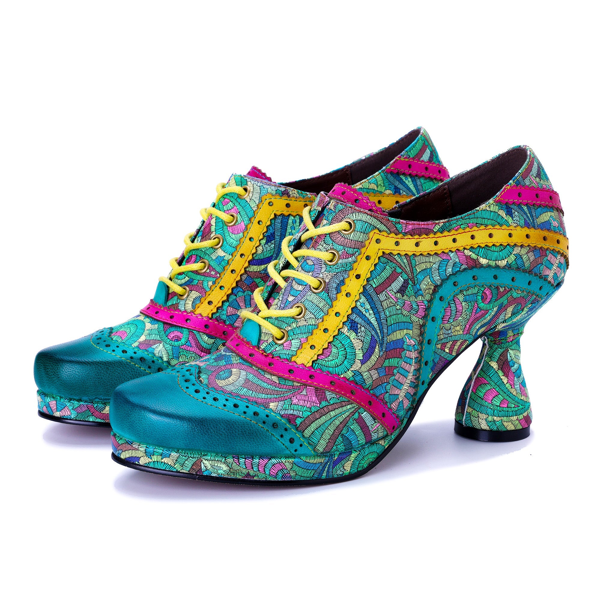 Vintage Viva Color Carnival Pumps