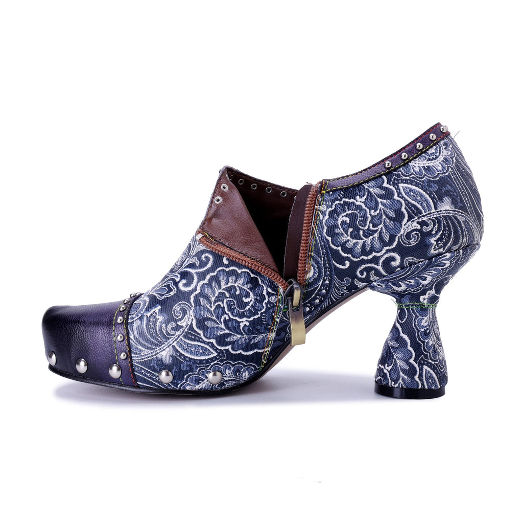 Indigo Grace Heeled Pumps