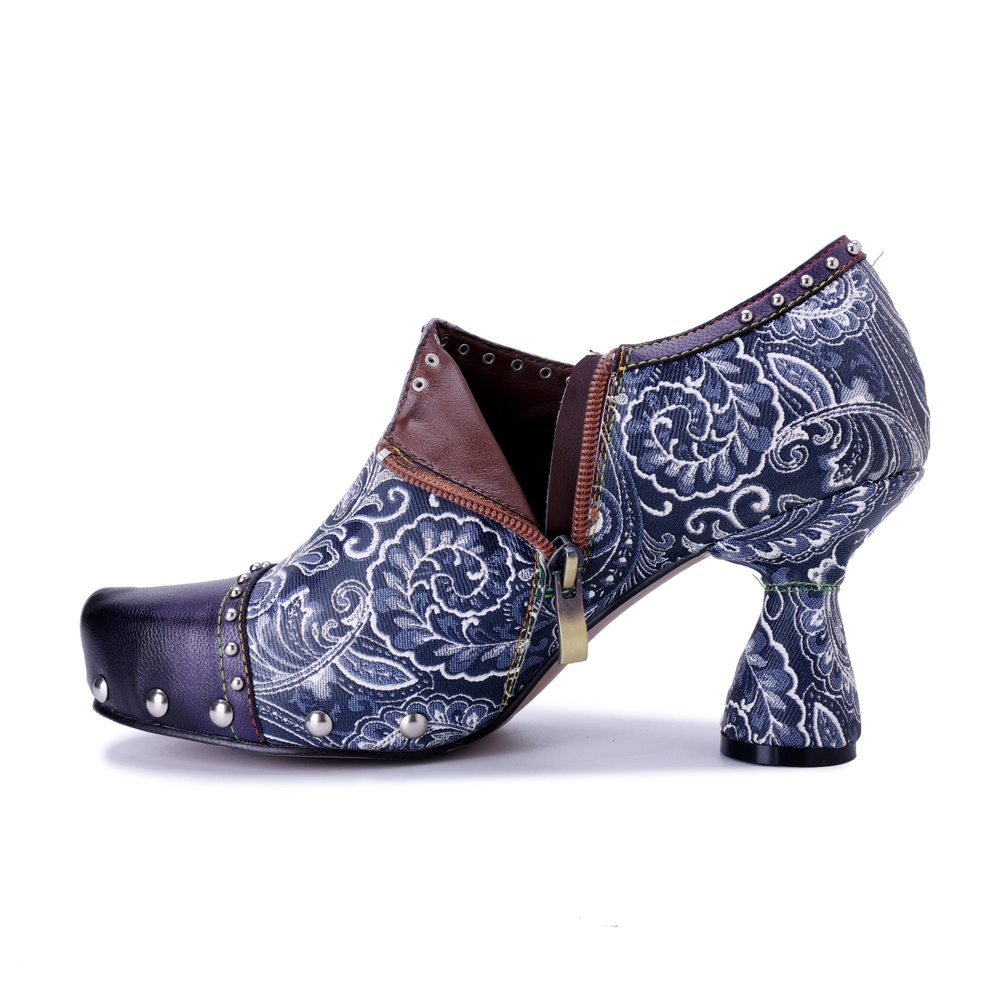 Indigo Grace Heeled Pumps