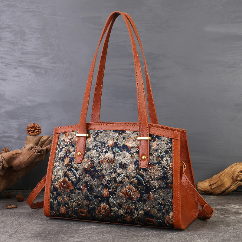 Handcrafted Large Capacity Boston Pillow Shoulder Bag