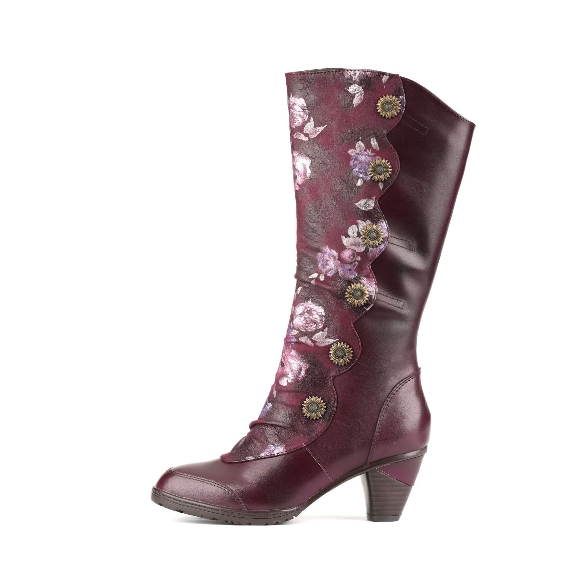 Vintage Handmade Real Leather Boots