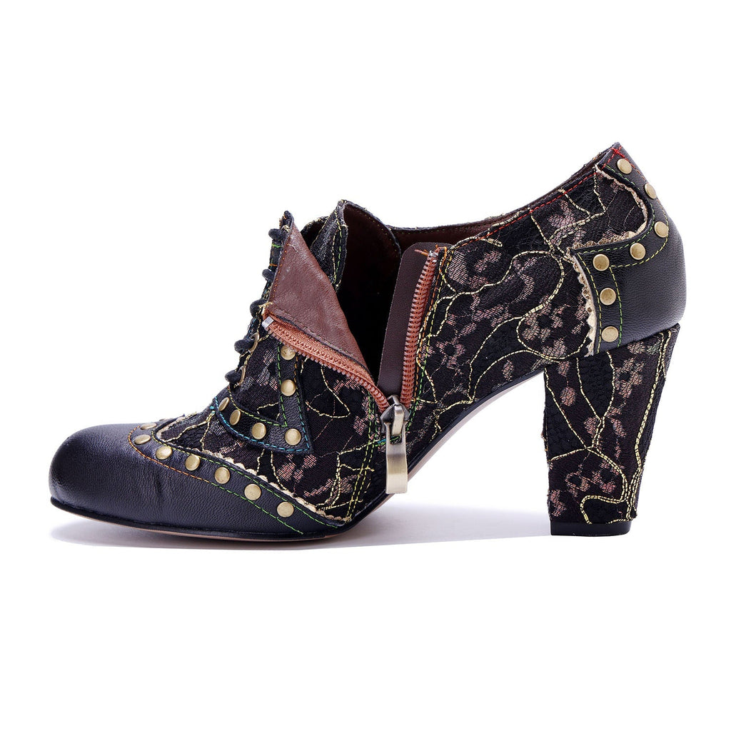 Handmade Leather Elegant Comfy Pump